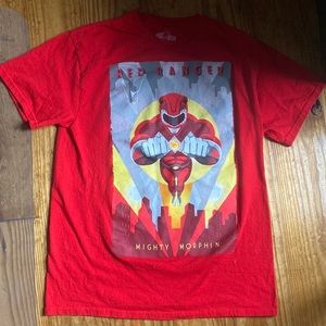 Red Ranger Power Rangers T-shirt